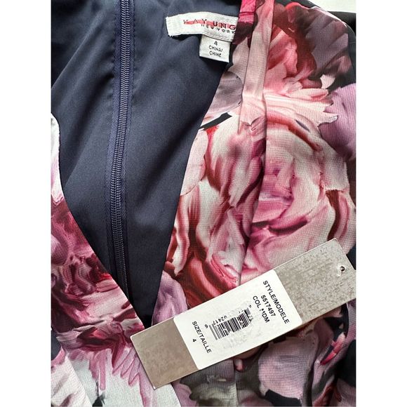 KAY UNGER JULIA WRAP DRESS US 4 $349 - Picture 10 of 11